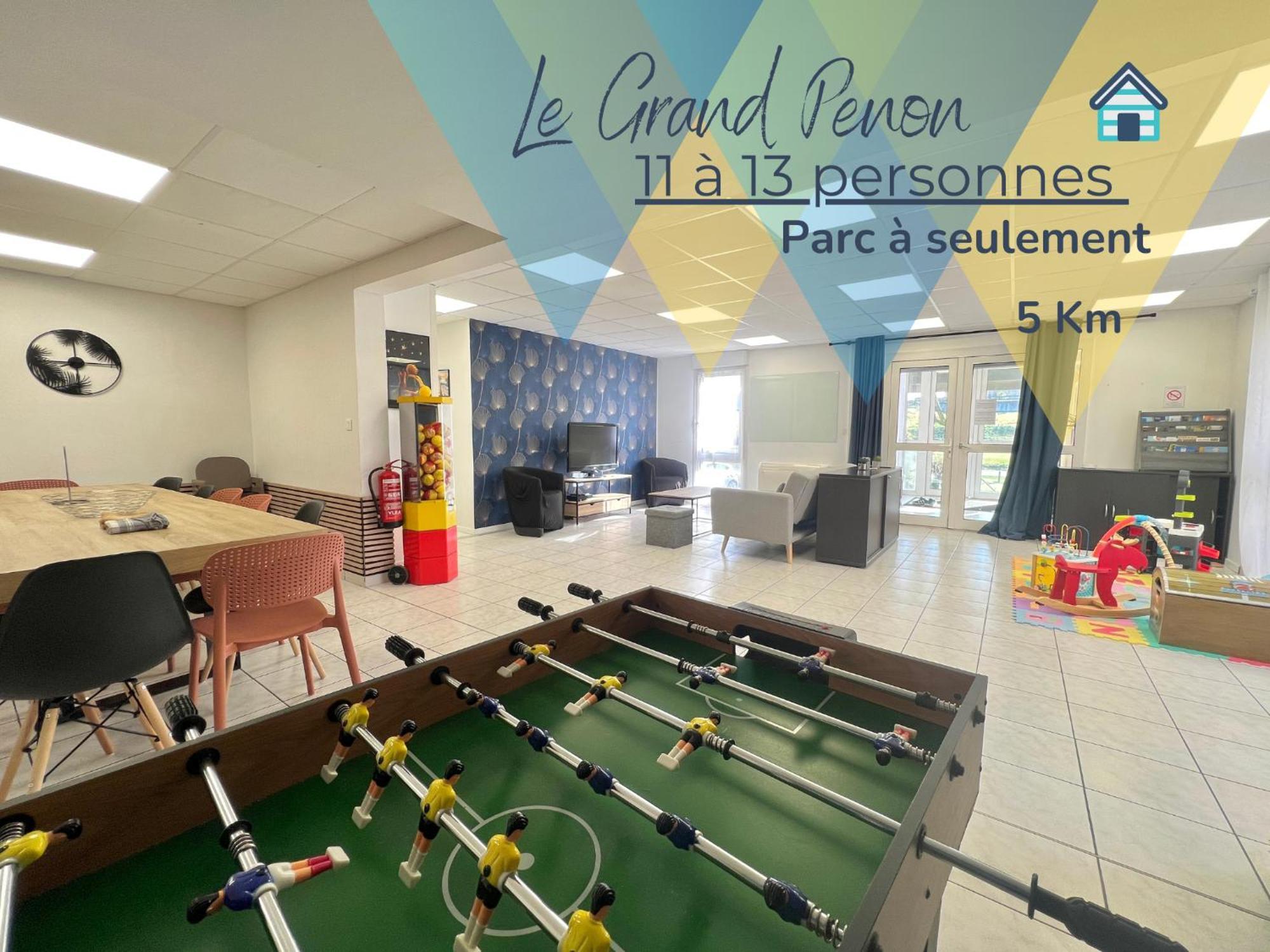 Le Grand Penon ~ Logement Spacieux A 6 Min Du Parc Saint-Georges-les-Baillargeaux Buitenkant foto